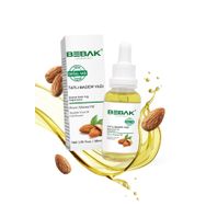 Bebak 30 ml %100 Katkısız Doğal Tatlı Badem Yağı