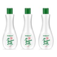 Bebak 3x215 ml Acı Badem Makyaj Temizleme ve Nemlendirici Bakım Sütü