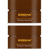 Bebak Kakao Bronzlaştırıcı 2x100 ml Güneş Kremi