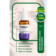 Bebak Pharma Kafein İçeren %5 Caffeine Solutions + Vitamin C 30 ml Göz Çevresi Bakım Serumu