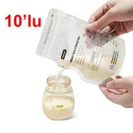Bebebao 200 ml 10 Adet Anne Sütü Saklama Poşeti