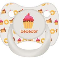 Bebedor 172 Sarı 6-18 Ay Silikon Damaklı Uç Şeffaf Emzik