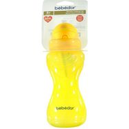 Bebedor 330 ml Neon Sarı Sportif Pipetli Alıştırma Bardağı