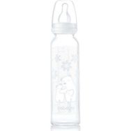 Bebedor 41302 Isıya Dayanıklı 240 ml Beyaz Cam Biberon