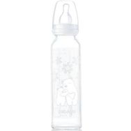Bebedor 41302 Isıya Dayanıklı 250 ml Beyaz Cam Biberon