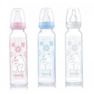 Bebedor 41302 Orta Akış Isıcam 250 ml Mavi Karma Renk Biberon