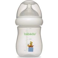 Bebedor 97322 Sarı Desenli Geniş Ağızlı 180 ml PP Biberon