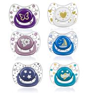 Bebedor Crystal No: 1 0-6 Ay Seçenekli Damaklı Emzik