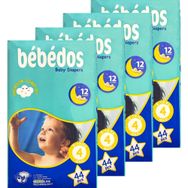Bebedos No:4 Maxi 176 Adet Bebek Bezi