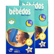 Bebedos No:4 Maxi 88 Adet Bebek Bezi