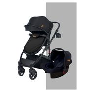 BEBEGOLD Truva Travel Sistem Bebek Arabası Full Black