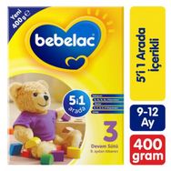 Bebelac 3 4x400 gr Devam Sütü