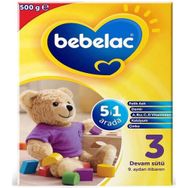 Bebelac 3 9+ Ay 500 gr Devam Sütü