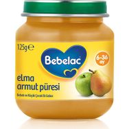 Bebelac Organik 6+ Ay 125 gr Elma Armut Püresi