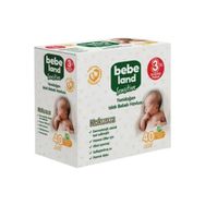 Bebeland Yenidoğan 3x40 Adet Bebek Islak Havlusu