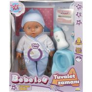 Bebelou Tuvalet Zamanı 35 cm Sesli Bebek Seti