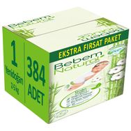Bebem Natural No:1 Yenidoğan 384 Adet Bebek Bezi