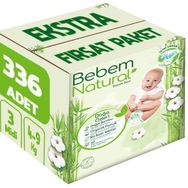 Bebem Natural No:3 Midi 336 Adet Bebek Bezi