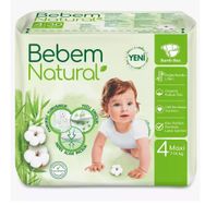Bebem Natural No:4 Maxi 52 Adet Bebek Bezi