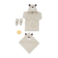 Bebitof 30030 Krem Bebek Bornoz Seti
