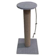 Bedspet 70 cm Gri Oturaklı Kalın Kedi Tırmalaması