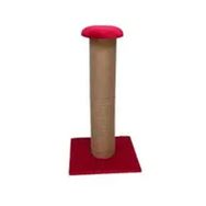 Bedspet Oturaklı 70 cm Kırmızı Kalın Kedi Tırmalama Tahtası