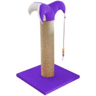 Bedspet Palyaço Kalın Mor 70 cm Kedi Tırmalama