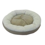 Bedspet Simit Bej Kedi Köpek Yatağı