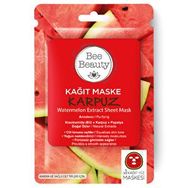 Bee Beauty Karpuz Desenli Kağıt Yüz Maskesi