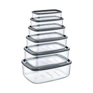 Bee Home 6'lı Şeffaf Saklama Kabı