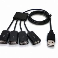 Beek BA-USB-HB2A-4A USB 2.0 to 4 Port USB 2.0 Erkek Dişi USB 2.0 Çoklayıcı