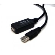 Beek BA-USB2-EXT-10-1 Siyah 10 mt Uzatma Kablosu