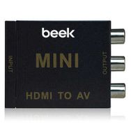 Beek BS-CV-HA-RCA HDMI to RCA 1 x HDMI 1 Mini USB 1 Video 2 Hoparlör Dönüştürücü Adaptör