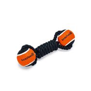 Beeztees Diş İpi ve İki Siyah 22x7x6.3 cm 195 gr Tenis Topu Köpek Oyuncağı