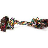 Beeztees Pamuk İplerden Çift Düğümlü Diş İpi 38x8x8 cm 300 gr Köpek Oyuncağı