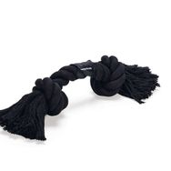 Beeztees Pamuk İplerden Çift Düğümlü Diş İpi Siyah 40x8.5x7 cm 280 gr Köpek Oyuncağı