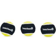 Beeztees Tenis Topu Siyah 3'lü 6.3 cm Köpek Oyuncağı