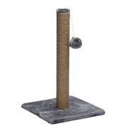 Beeztees Top Oyuncaklı Gri 25x25x42 cm Kedi Tırmalama Direği