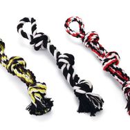 Beeztees Üç Düğümlü Diş İpi Tutamaçlı 40 cm 250 gr Köpek Oyuncağı