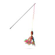 Beeztees Yün Örgü ve Tüyler 46 cm Kedi Oltası