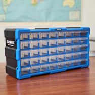 Begin Power ASR-6003 Super Bag Yatay Mono 40'lı Siyah Blok Çekmeceli Organizer
