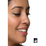 Begonia Accessories 925 Ayar Gümüş Zirkon Taşlı Büyük Kalp Hızma