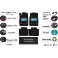Beka Citroen DS3 2014 4D Yeni Nesil Universal Mavi Havuzlu Paspas