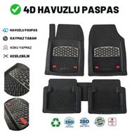 Beka Dacia Duster 2 WD 4x4 2023 4D Siyah Gri Universal Yeni Nesil Pro Havuzlu Paspas