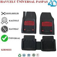 Beka Kırmızı Seat Leon 2020 4D Havuzlu Universal Paspas
