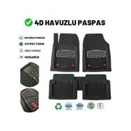 Beka Opel Corsa C 2006 4D Siyah Gri Universal Yeni Nesil Pro Havuzlu Paspas