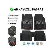 Beka Opel Corsa D 2010 4D Siyah Gri Universal Yeni Nesil Pro Havuzlu Paspas