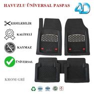 Beka Opel Mokka 2018 4D Havuzlu Universal Krom Gri Paspas