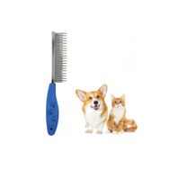 Beka P42281S5828 Buffer Tüy Açıcı Kedi Köpek Tarağı Tek Taraflı Metal Dişli Evcil Hayvan Bakım Fırçası