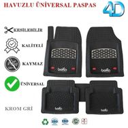 Beka Smart Forfour 4 Kapı 2018 4D Havuzlu Universal Krom Gri Paspas